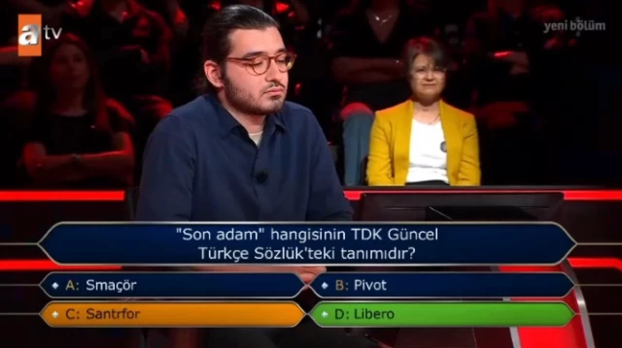 "Son Adam" TDK Güncel Türkçe Sözlük'teki Tanımı Nedir? Libero mu, Santrfor mu?