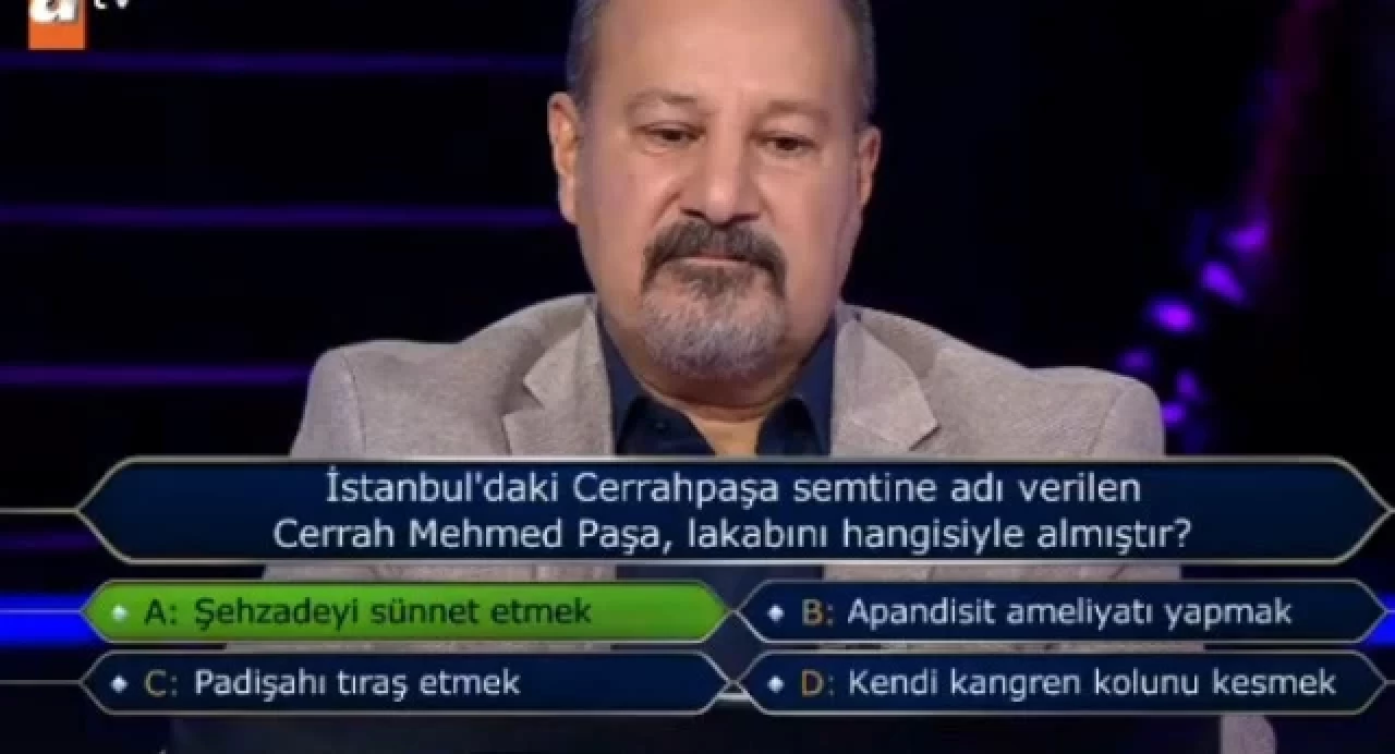 İstanbul'daki Cerrahpaşa Semtine Adı Verilen Cerrah Mehmed Paşa, Lakabını Hangisiyle Almıştır?