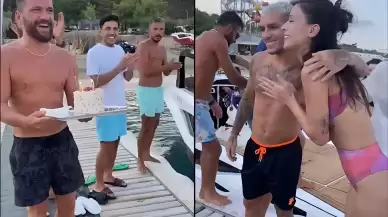 Lucas Torreira ve Devrim Özkan Yeniden Birlikte! Doğum Günü Sürpriziyle Barıştılar!