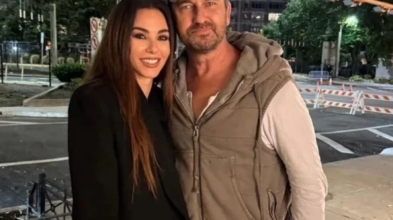 Defne Samyeli Gerard Butler ile Sevgili mi? İkilinin New York Buluşması Dikkat Çekti