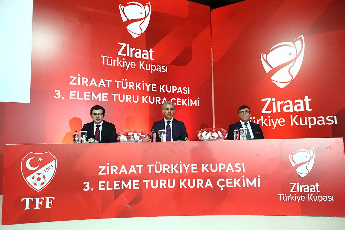 Ziraat Türkiye Kupası 3. Eleme Turu 2024 Eşleşme Sonuçları, Hangi Takımlar Rakip Oldu?