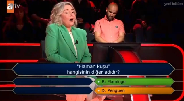 Flaman kuşu diğer adı ne? Flamingo kuşunun diğer adı nedir? Kim Milyoner Olmak İster sorusu ve cevabı